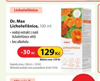 Dr. Max Lichořeřišnice, 100 ml