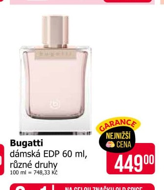 Bugatti dámská EDP 60 ml, různé druhy
