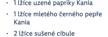 mletý černý pepř Kania