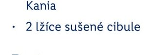 sušená cibule