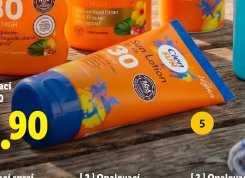 Opalovací krém SPF 30