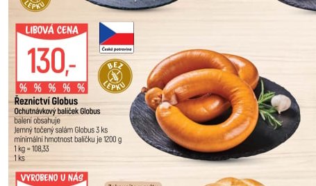 Řeznictví Globus Ochutnávkový balíček