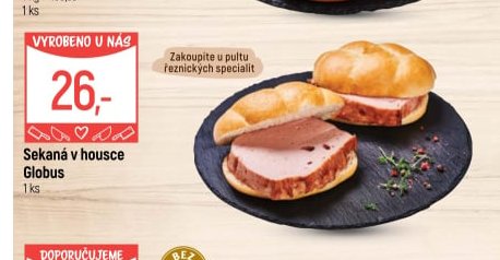 Sekaná v housce Globus