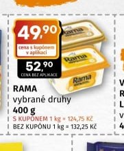 Rama vybrané druhy