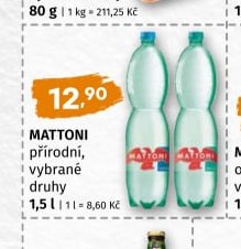 Mattoni přírodní, vybrané druhy