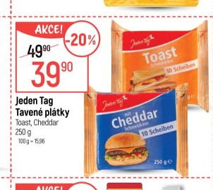 Jeden Tag Tavené plátky