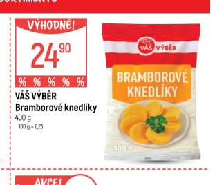 Váš Výběr Bramborové knedlíky