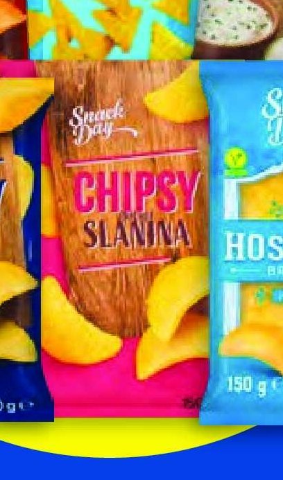 Snack Day Chipsy Slanina