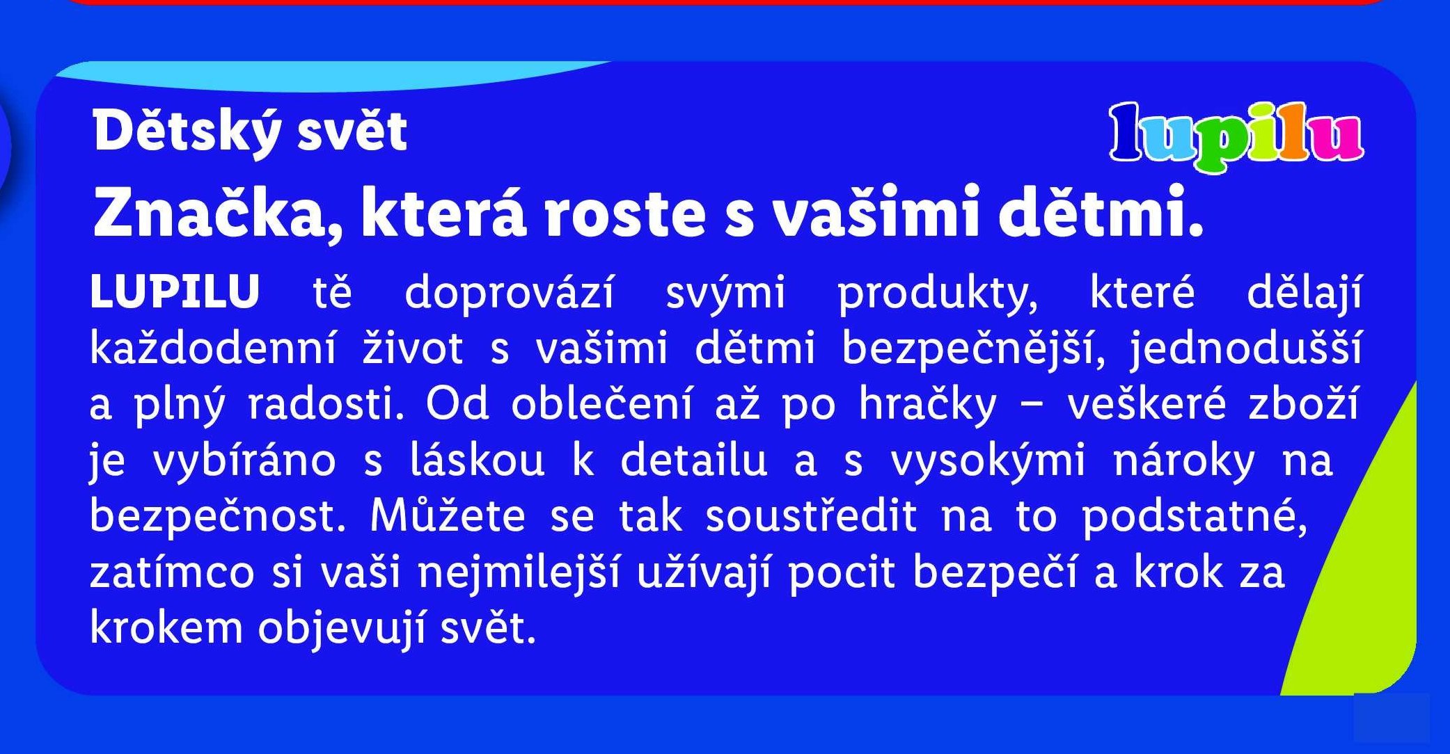 Dětský svět - lupilu