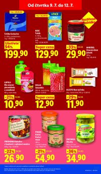 aktuální leták Lidl 9.7.2026-12.7.2026
