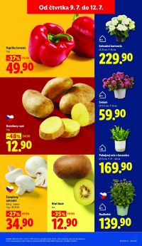 aktuální leták Lidl 9.7.2026-12.7.2026