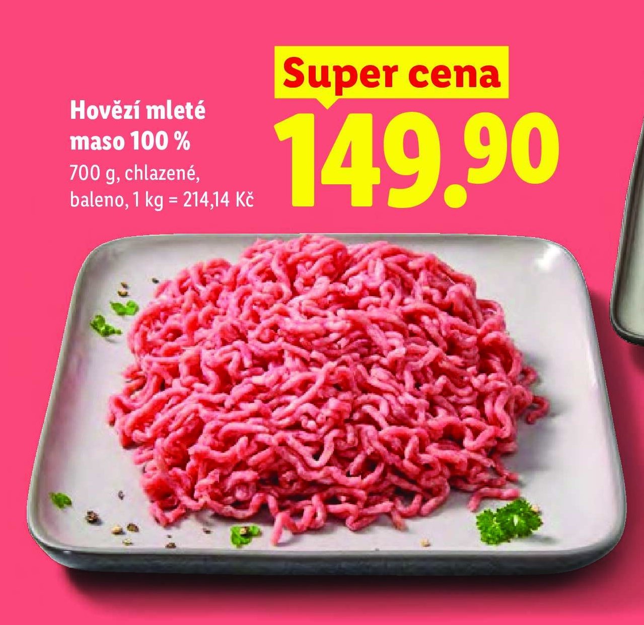 Hovězí mleté maso 100 %