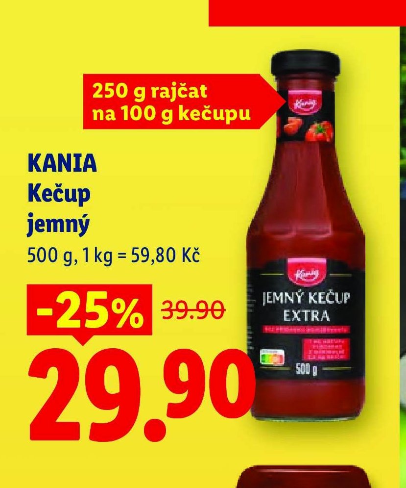 KANIA Kečup jemný