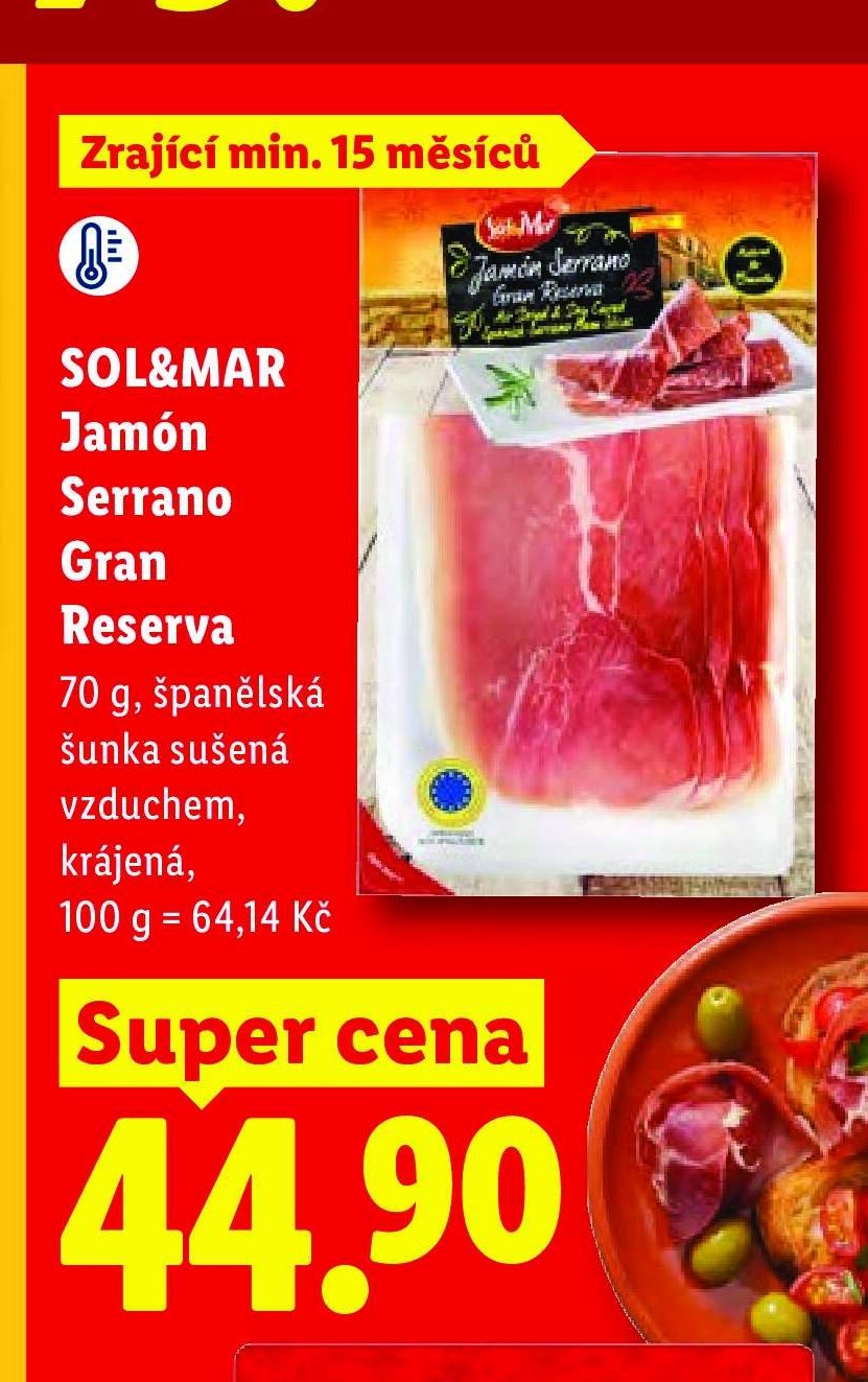 SOL&MAR Jamón Serrano Gran Reserva