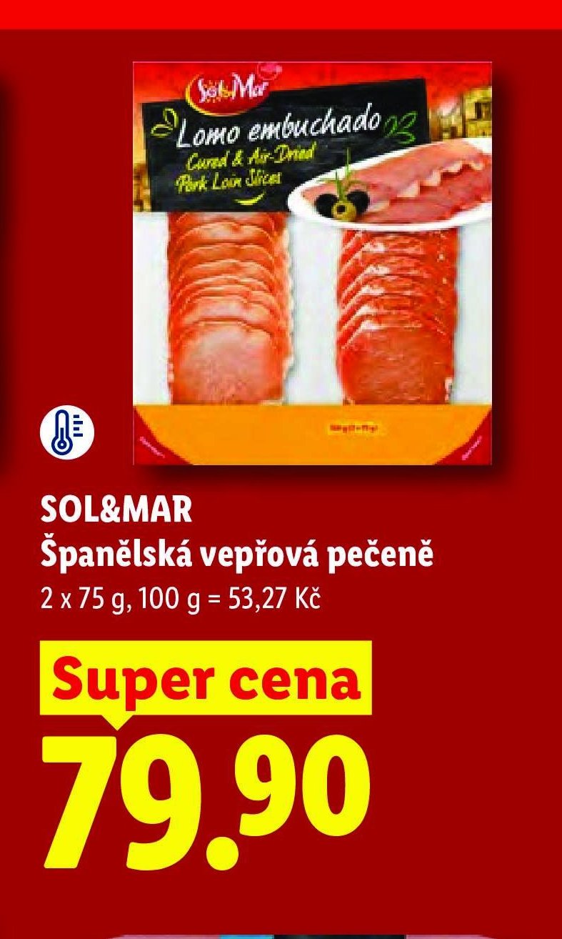 SOL&MAR Španělská vepřová pečeně