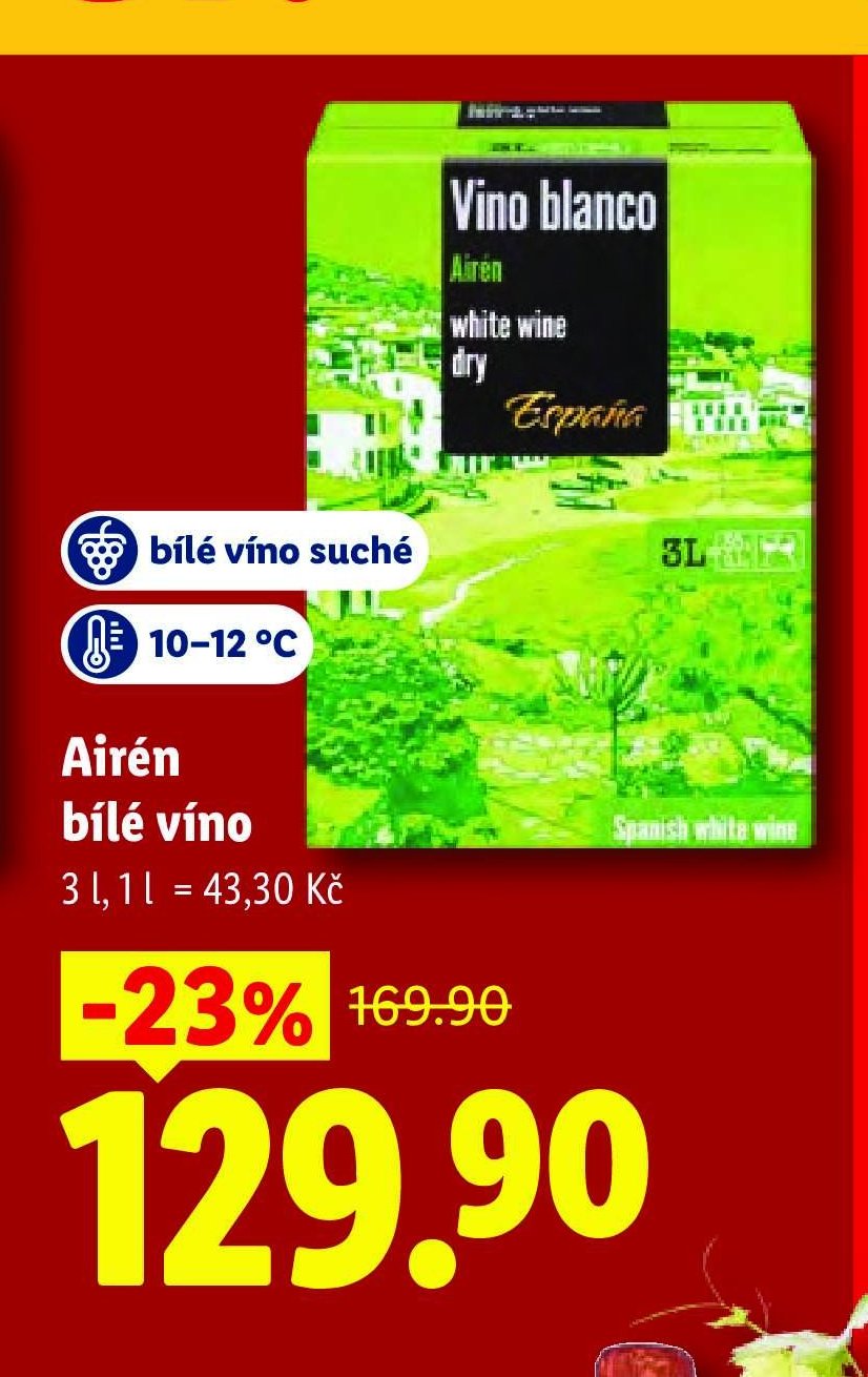 Airén bílé víno