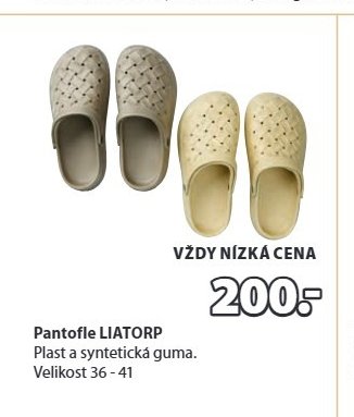 Pantofle LIATORP