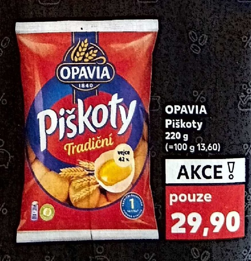 OPAVIA Piškoty