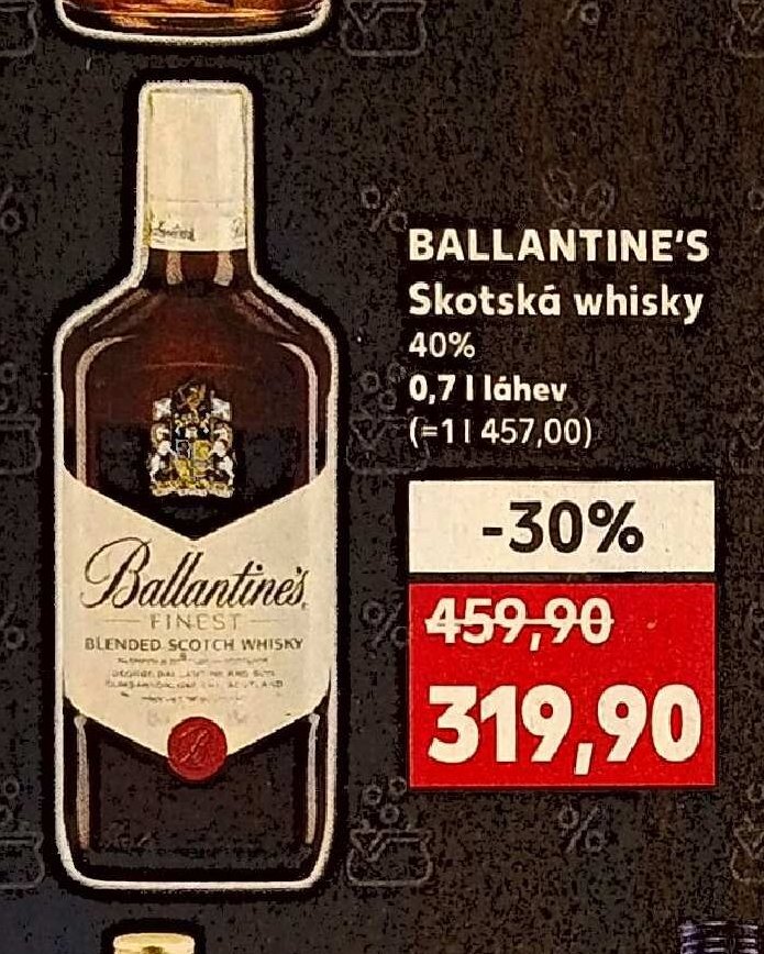 BALLANTINE'S Skotská whisky