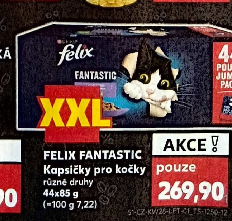 FELIX FANTASTIC Kapsičky pro kočky