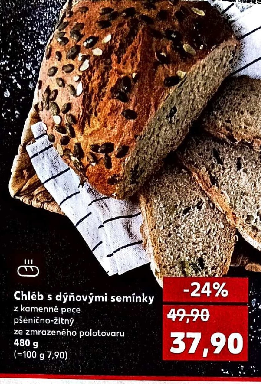 Chléb s dýňovými semínky