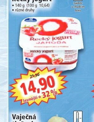 Milko Řecký jogurt