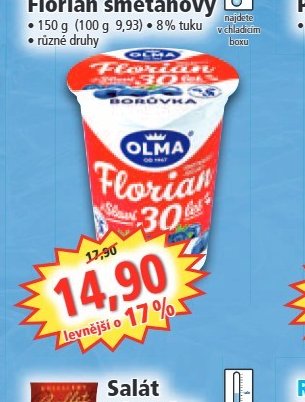 Olma Florian smetanový