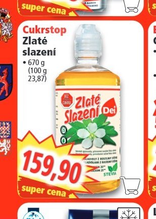 Cukrstop Zlaté slazení