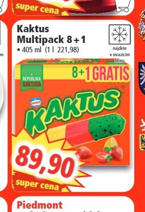Kaktus Multipack 8 + 1