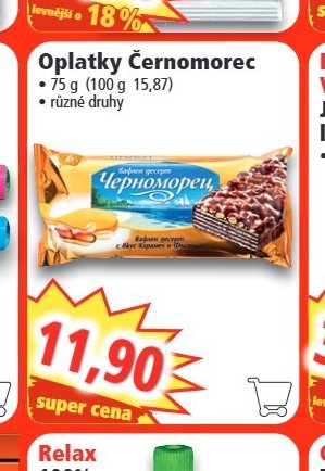 Oplatky Černomorec