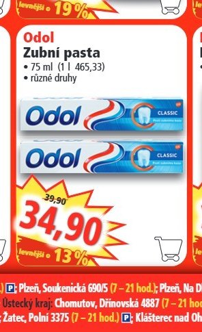 Odol Zubní pasta