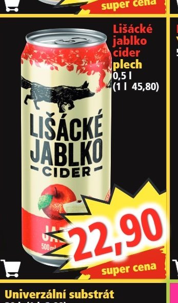 Lišácké jablko cider