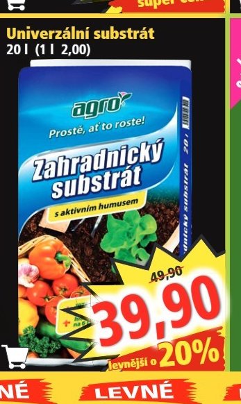 Univerzální substrát 20 l