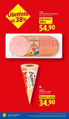 aktuální leták Lidl 9.7.2026-12.7.2026