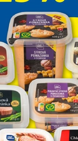 Sýrová pomazánka s česnekem