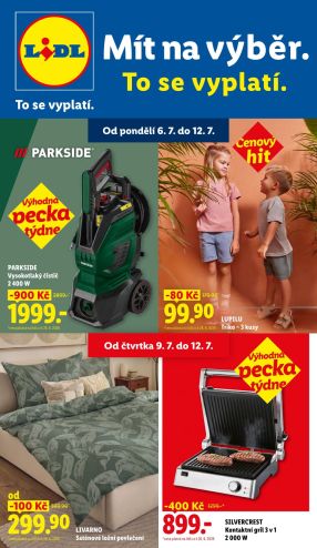 aktuální leták Lidl 6.7.2026-12.7.2026