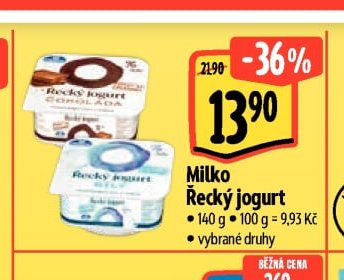 Milko Řecký jogurt