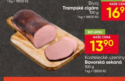 Kostelecké uzeniny Bavorská sekaná