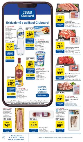 aktuální leták Tesco 8.7.2026-14.7.2026