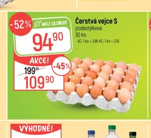 Čerstvá vejce S