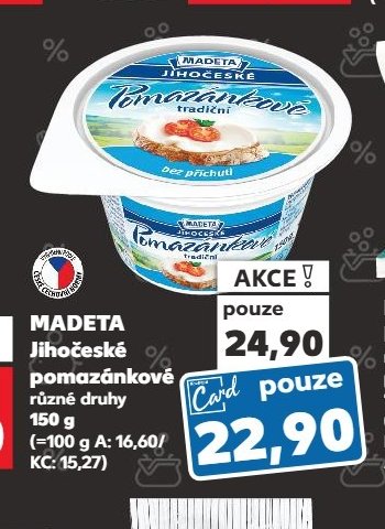 MADETA Jihočeské pomazánkové