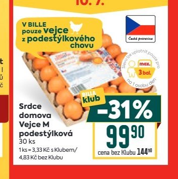 Srdce domova Vejce M