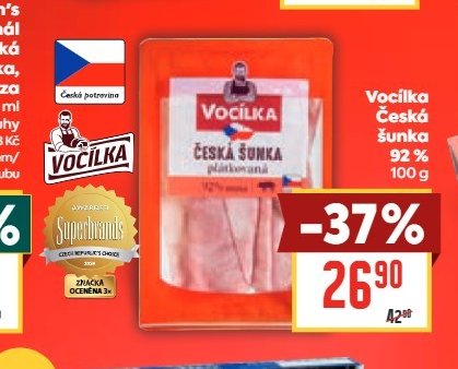Vocílka Česká šunka