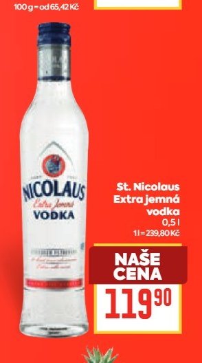 St. Nicolaus Extra jemná vodka