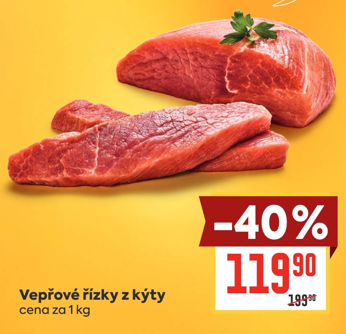 Vepřové řízky z kýty