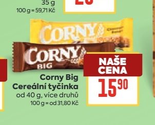 Corny Big Cereální tyčinka