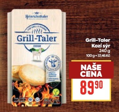 Grill-Taler Kozí sýr