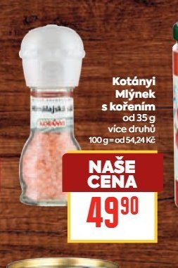 Kotányi Mlýnek s kořením