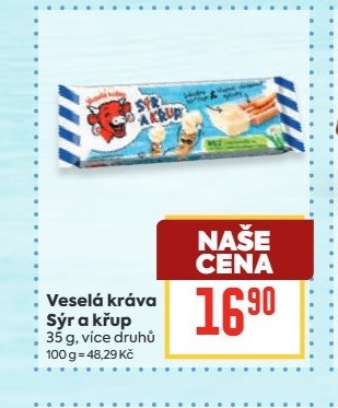 Veselá kráva Sýr a křup