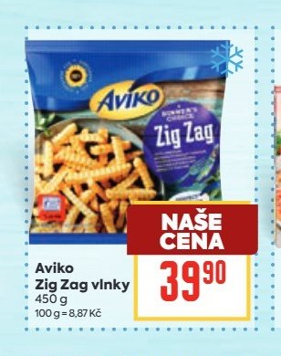 Aviko Zig Zag vlnky